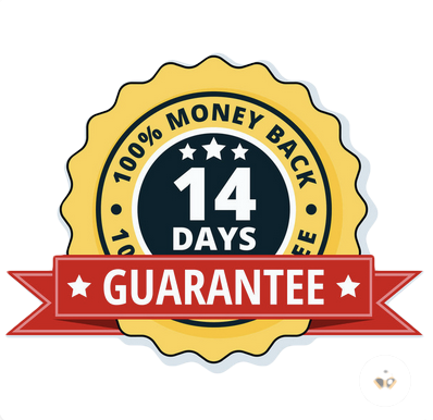 14day money back guarantee